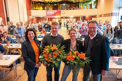 Agnes Becker, Tobias Ruff, Manuela Ripa und Dr. Michael Stöhr 